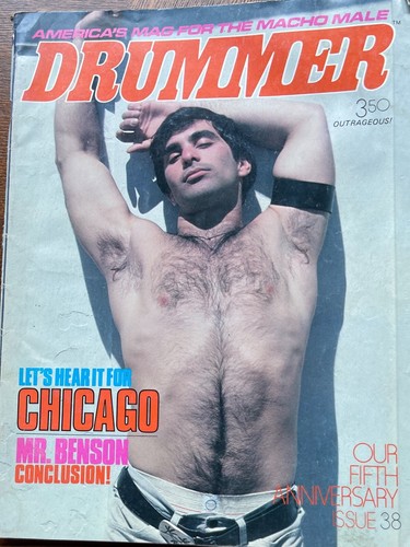 Rare vintage gay magazine - magazine, 80s