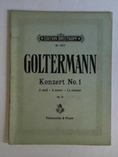 Konzert Nr. 1 in A moll für Violoncello und Pianoforte, Op. 14