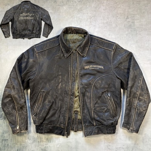 Harley davidson lederjacke - harley-davidson, xl