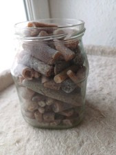 Großes Glas mit Donnerkeile