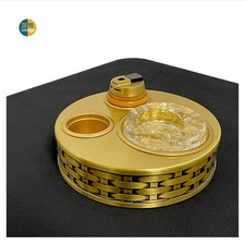 Vintage Raucherset messing