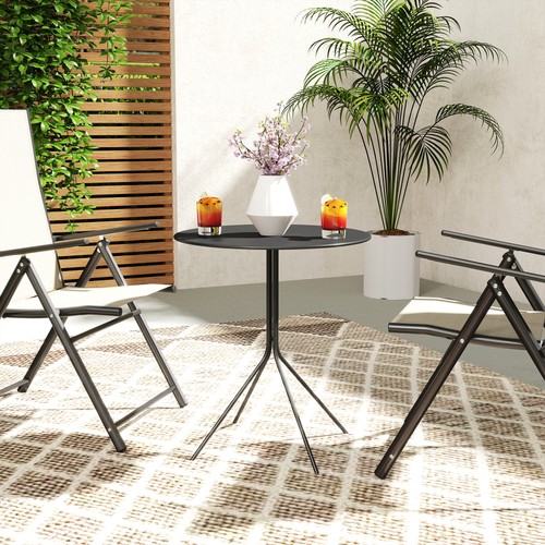 Outsunny gartentisch ø60 - gartentisch, x