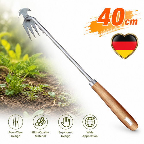 Unkrautrechen zinken garten - unkrautrechen, 4-zinken