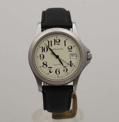 Hamilton khaki 9821 quartz - hamilton,