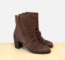 tolle AREA FORTE Stiefeletten Gr. 37 Echtleder Luxus Schuhe