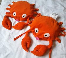 IKEA KORALL KRABBA Stuhlauflage Kuschelkissen KREBS im Doppelpack RAR & TOP