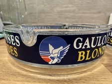 ASCHENBECHER ASCHER GAULOISES BLONDES WERBEASCHENBECHER GLAS FRANCE FRANKREICH