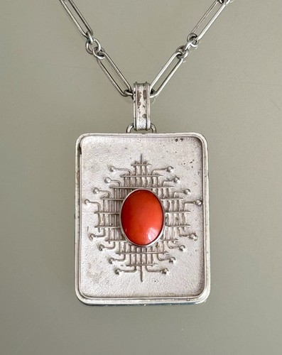 Anhänger art deco - xl,