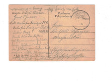 1F Feldpost Marineschiffspost 10.11.18 S.M.U-Boot-Kreuzer U143 submarine cruiser