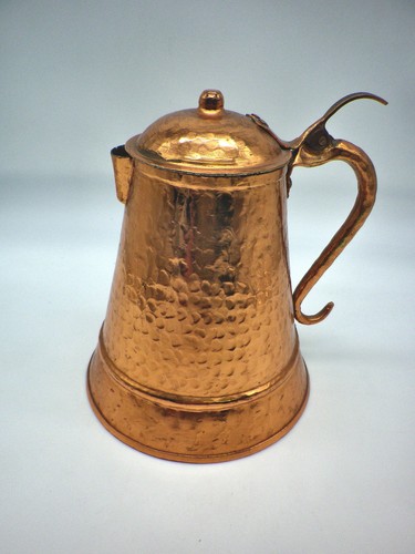 Kupferkanne mit deckel - kupferkanne,
