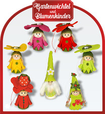 Filzfiguren Blumenkind