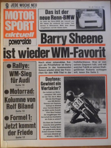 Motor sport aktuell 1981 - -,