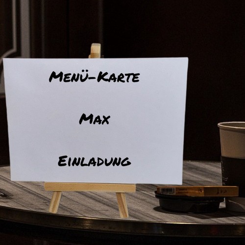 Mini staffelei deko - für, fotos