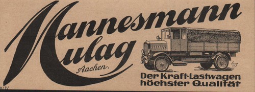 Aachen werbung 1925 - aachen,,
