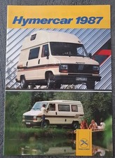 Prospekt HYMERCAR 1987 inklusive Preisliste * DIN A4 