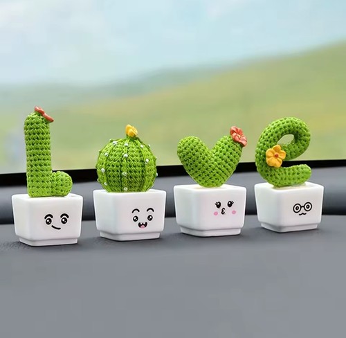 Mini kaktus figuren set - figuren,