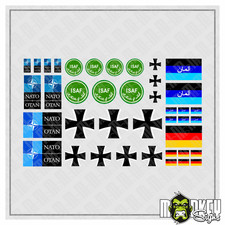 Aufkleber 40 teilig Modellbau