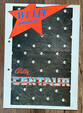 Bally Centaur Flyer deutsch /Flipper Pinball