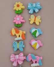 1985 MY LITTLE PONY G1 MLP Original Hair Clips Mein Kleines Pony Set Haarspange 