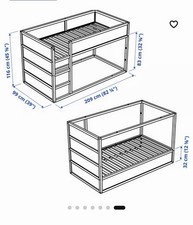 Ikea kura hochbett - kura, kinderbett