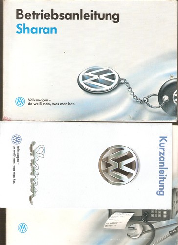 Betriebsanleitung sharan - betriebsanleitung,