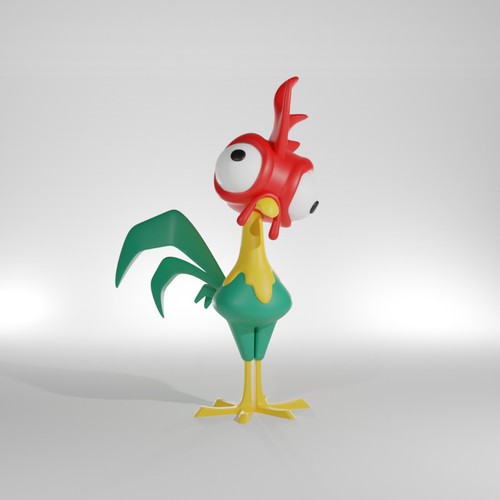 Action figuren heihei moana - figuren,