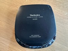 Technics tragbarer CD-Player SL-XP140 MASH funktioniert / lesen
