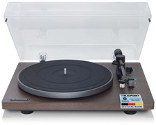 Plattenspieler Walnuß, BT, Abschatlauto., Aluteller, Blaupunkt TT200TX, GEPRÜFT