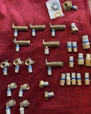 Alpex, Conel, Cosmo Connect Wandscheibe Übergangsnippel Übergangskupplung