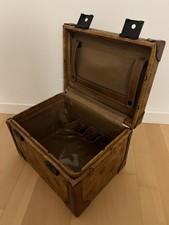 1970er, CD Edel Leder Kosmetik Koffer
