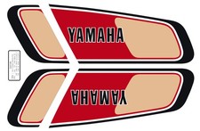 XT500 Tankdekor Modell 1977