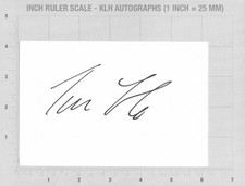 Tore Andre Flo handsignierte