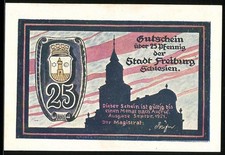 Notgeld Freiburg / Schlesien