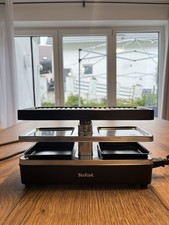 Tefal RE2308 Raclette-Grill für Zwei Personen, 400 Watt, Plug Share, Grillplatte