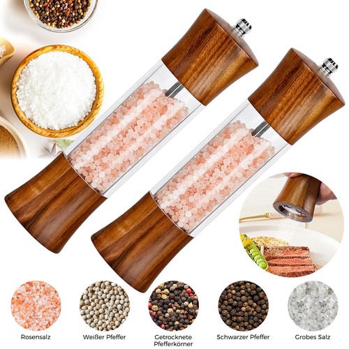 Neu salz pfeffermühle - neu, holz