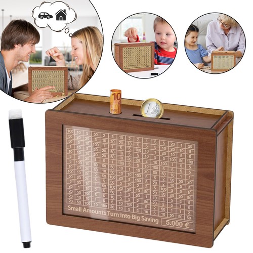 Spardose holz mit - spardose,