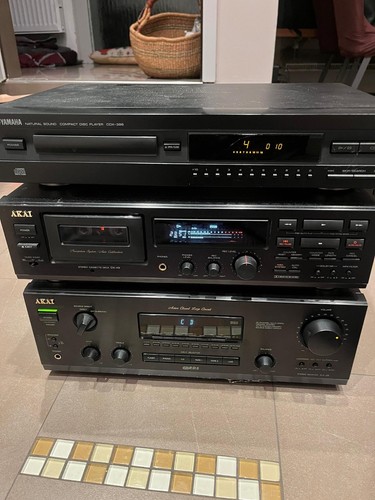 Akai stereo receiver - aa-39, +