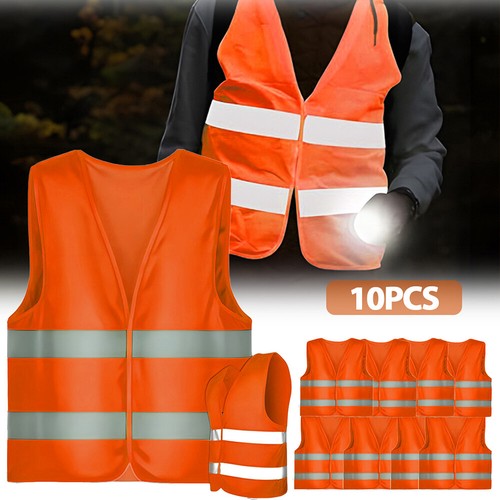 10x warnweste safety - warnweste,