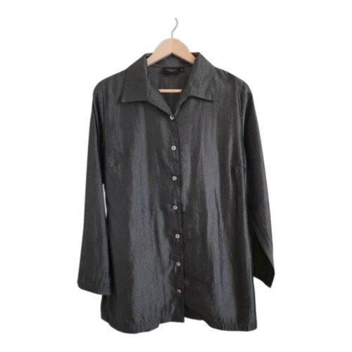Vintage damen viskosebluse - vintage,