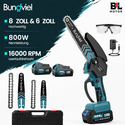Akku kettensäge 8zoll mini - akku,