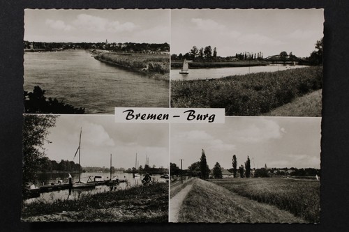 Bremen burg weser bootssteg - bremen-burg,,