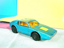Matchbox Nr. 65 (4) Saab Sonett III Superfast 1973 Lesney Blau Met. Bastler