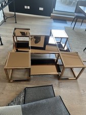 KARE Design Spiegel Couchtisch Gold 