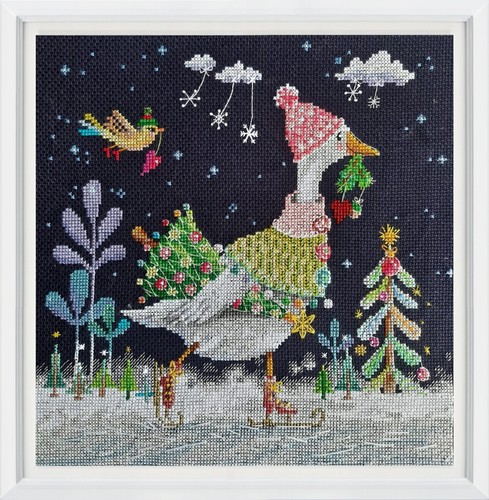 Magic skates cross stitch - stitch, kit