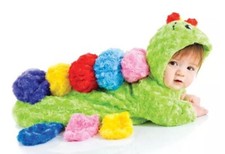Baby kostüm raupe plüsch - kostüm, "raupe"