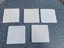 Restposten Travertin Fliesen 15x15x1 cm,getrommelt, braun-beige und light