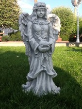 Steinfigur Engel Grabschmuck