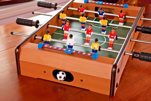 Tabletop foosball - tabletop,