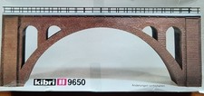 H0 Kibri 9650 Bogenbrücke gerade, gebaut