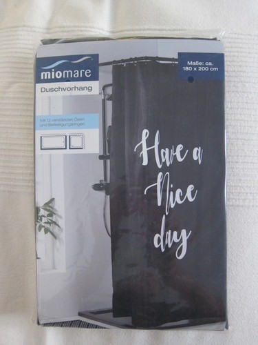 Duschvorhang miomare schwarz - miomare,